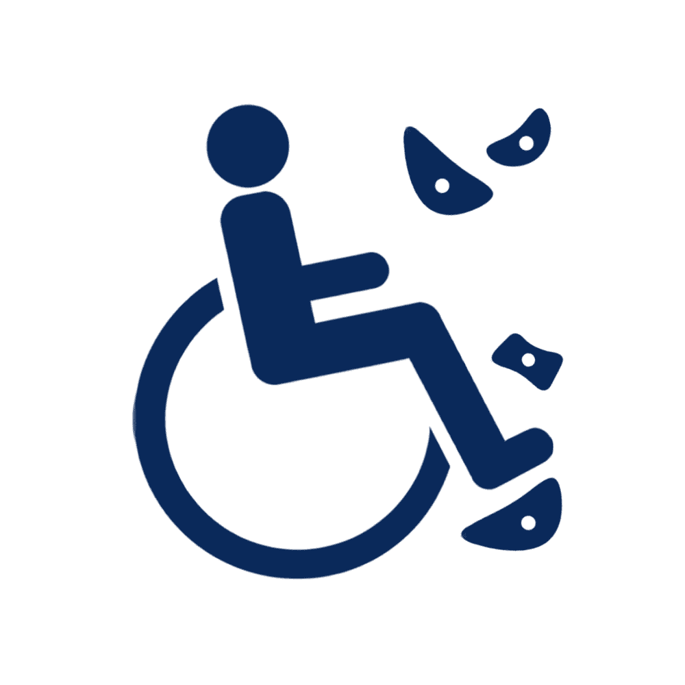 Logo Barrierefrei klettern