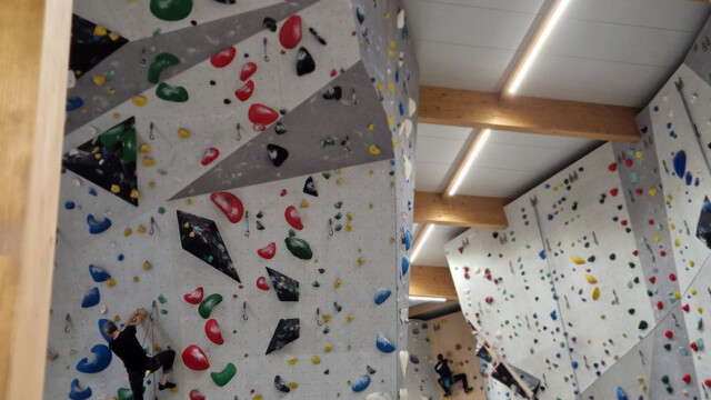 Kletterhalle Nürnberg Bambule Kletterbereich