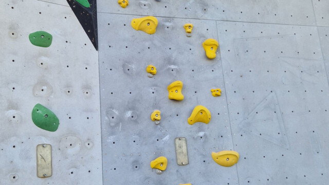 Kletterhalle Deggendorf Routenbau Außenbereich