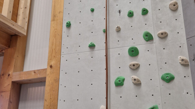 Toprope ca. 10 Meter in der Bambule