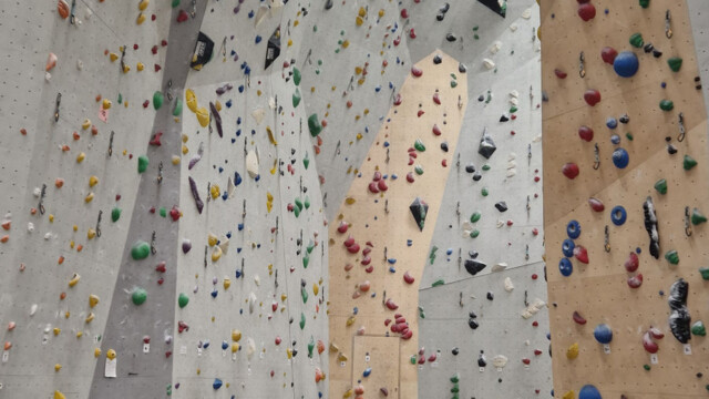 Kletterhalle Nürnberg Bambule Innenansicht