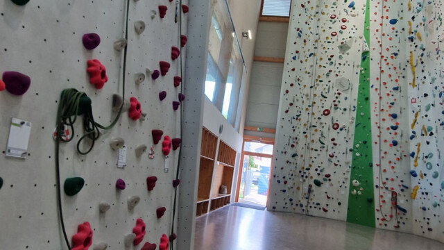 Kletterhalle DAV Hersbruck Innenansicht