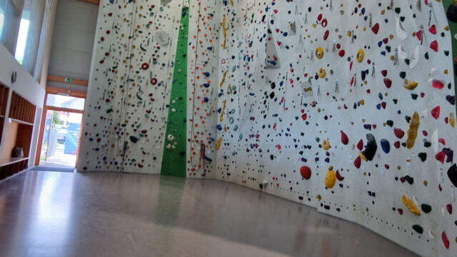 Kletterhalle DAV Hersbruck Innenansicht